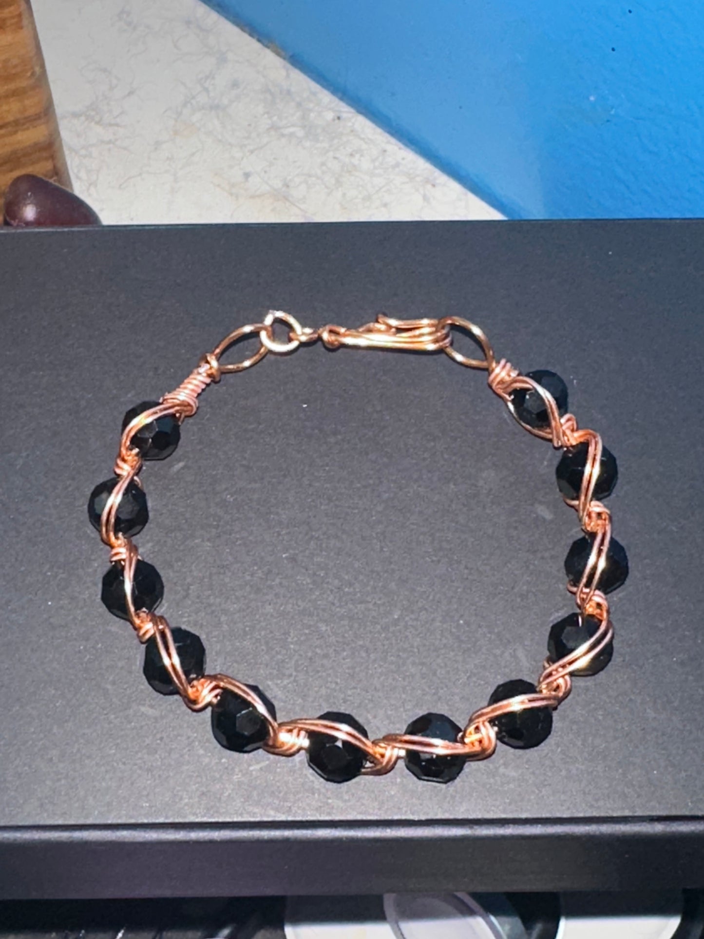 Handmade copper bracelet