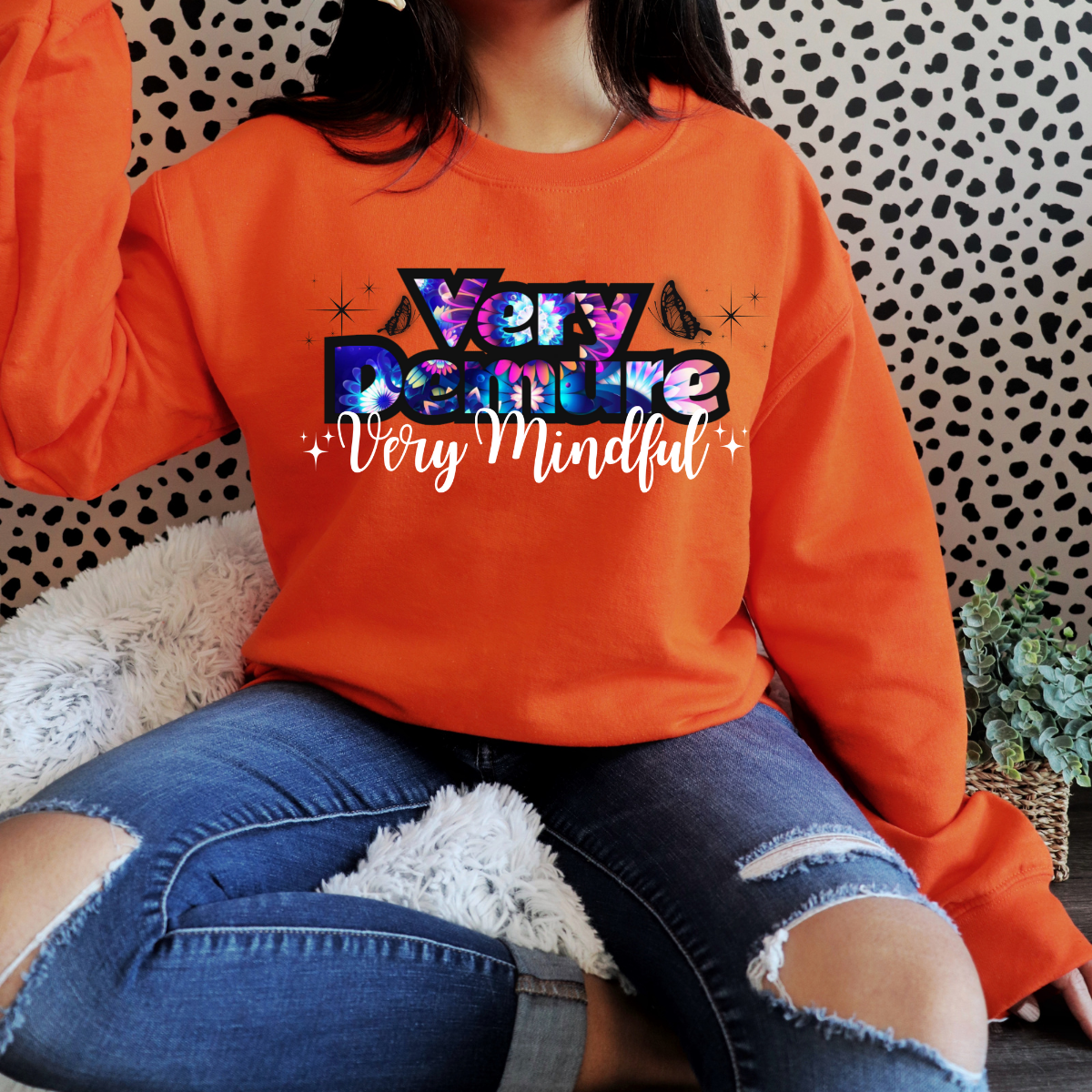 Very Demure, very mindful sweatshirts