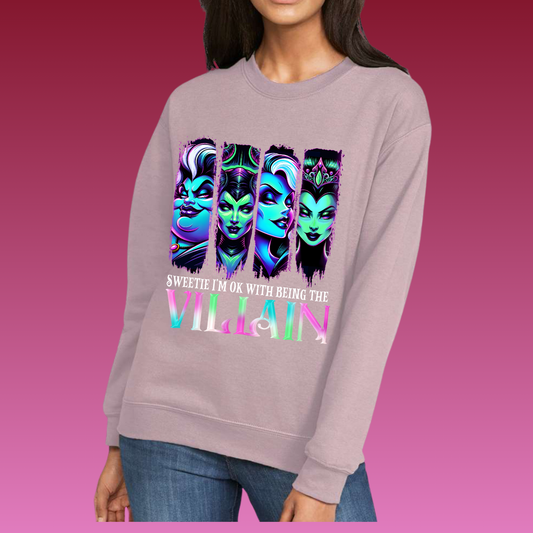 Villains women’s sweatshirt