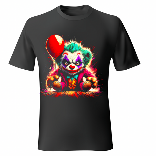 Angry Clown Bear t-shirt